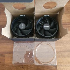 AMD Wraith Stealth AM4 CPU Coolers Lot of 2 - Picture 1 of 1