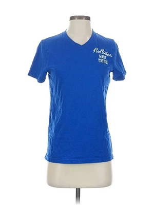 Camiseta Hollister feminina azul ativa P - Imagem 1 de 4