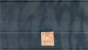 MARTINICA, FORERUNNER (YT 27) VF 1877 40c ROJO NARANJA, MQE+GRID, $90 - Imagen 1 de 1