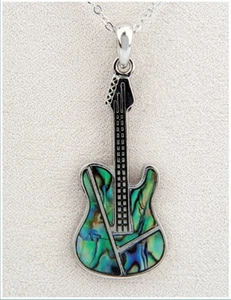 Guitarra collar abulón perla salvaje - Imagen 1 de 1