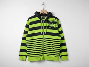 Sudadera con Capucha Fox Racing De Colección Para Hombre XL Cremallera Completa Moto MX Y2K Streetwear Gráfico Logo - Imagen 1 de 16