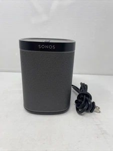 Sonos Play:1 Wireless Speaker - Black (PLAY1US1BLK) w/Power Cord - Tested Works - Picture 1 of 8