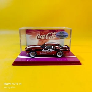 Hot Wheels 70 CAMARO Z28 Red CHROME COCA COLA (WANGSTAR CUSTOM) REAL RIDERS - Picture 1 of 15