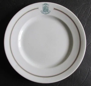 The Lorraine Hotel Bridgeport CT Connecticut Restaurant China 9" Dinner Plate - Picture 1 of 4