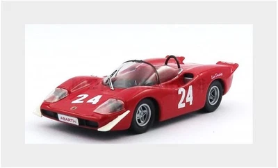 BEST-MODEL 9873 FIAT - ABARTH 2000S N 24 PAUL RICARDS 1968 ERIS TONDELLI - RED - - Immagine 1 di 2