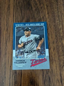 Harmon Killebrew Minnesota 2024 Topps Heritage High Numbers 1975 Retires 75R-4 - Picture 1 of 2