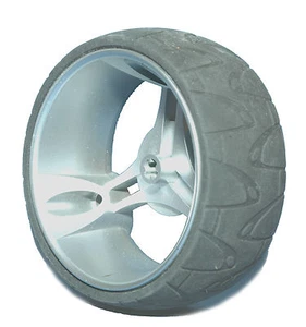 Mattone Lego mancante 32077 e 32078 ruota argento metallizzato - Foto 1 di 1