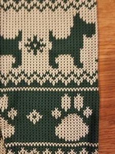 Leggings LuLaRoe verdes S/M PERROS ESCOCESES estampados de patas vacaciones de Navidad niñas nuevos con etiquetas - Imagen 1 de 9