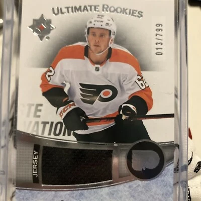 2022-23 Ultimate Collection Rookie Jersey 120 Olle Lycksell #13 /799 - Image 1 of 4