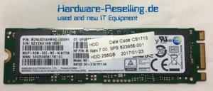 HP Samsung 256GB WITH 2 2280 SATA III MLC MZNLN256HMHQ-000H1 855635-001 - Afbeelding 1 van 1