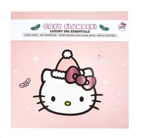Creme Shop Hello Kitty Limited Edition Cozy Slumber Luxury Spa Essentials Rose - Picture 1 of 4
