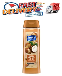 Suave Essentials Gentle Body Wash, Cocoa Butter & Shea, All Skin Types 18 oz - Picture 1 of 8