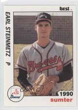 1990 Best Sumter Braves Earl Steinmetz #22