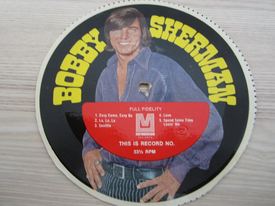Single Flexi-Disc /  BOBBY SHERMAN   / TOP RARITÄT / - Bild 1 von 1