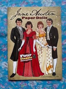 Jane Austen Paper Dolls: Four Classic Characters, Miller, Eileen Rudisill, - Foto 1 di 6