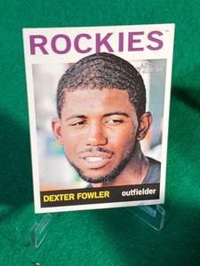 2013 Topps Heritage #164 Dexter Fowler Colorado Rockies