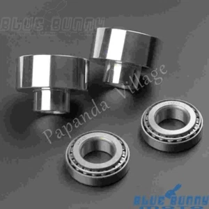 7/8" to 1" Conversion Neck Cups Kit For Harley Sportster Ironheads 1952-1981 - Picture 1 of 2