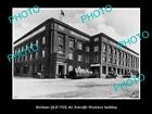 OLD POSTCARD SIZE PHOTO OF BRISBANE QLD THE TENERIFFE WOOL STORE BUILDING 1928