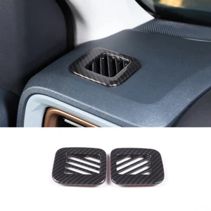 For Ford Maverick 2022-2023 Dashboard Air Vent Trim Frame Carbon Fiber Style - Imagen 1 de 9