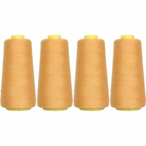 4 BIG CONES SERGER OVERLOCK THREAD SEWING THREADART - 50 COLORS - 2750 YD CONES - Picture 1 of 63