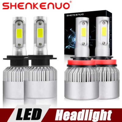 For Jaguar XF 2009-2011 - 6000K LED Headlight Combo High Low Beam 4x Bulbs Kits - Image 1 of 4