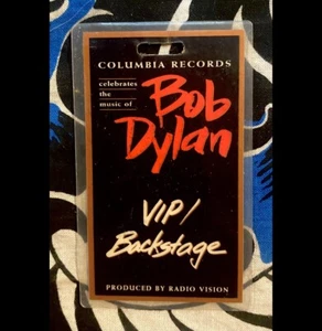BOB DYLAN - TRIBUTE BY ALL HIS FRIENDS - @GARDEN - OCT 16, 1992 - VIP/BACKSTAGE - Picture 1 of 3