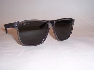 NEW GUCCI SUNGLASSES GG 0010S 004  GREY/GREY POLARIZED AUTHENTIC 0010 - Picture 1 of 7