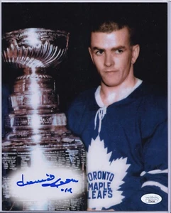 Autographed Dave Keon Maple Leafs Photo Stanley Cup JSA - Picture 1 of 2