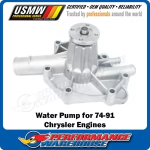 Water Pump suits Chrysler, Cast Aluminium, US1053 - Bild 1 von 5