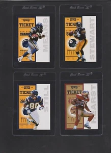 1998 CONTENDERS TICKET REGISTERED EXCHANGE GOLD #62 KORDELL STEWART STEELERS#1/8 - Picture 1 of 2