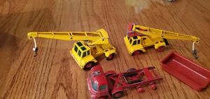Vintage Lesney Matchbox King Size #14 Taylor Jumbo Crane (2) und roter Kipper - Bild 1 von 9