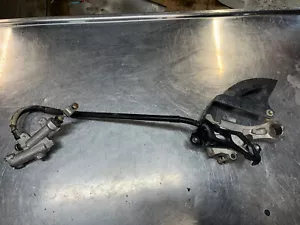 2014 Yamaha YZ450f YZ450 Rear Brake Assembly Complete Caliper Master - Picture 1 of 6