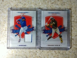 Javier Baez /99 America’s Pastime 2021 Chronicles Swatch #11 & Fernando Tatis Jr