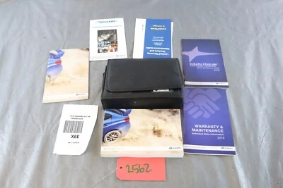 2016 SUBARU WRX SEDAN FA20 OEM INTERIOR GLOVE BOX OWNERS MANUAL #2562 - Image 1 of 4