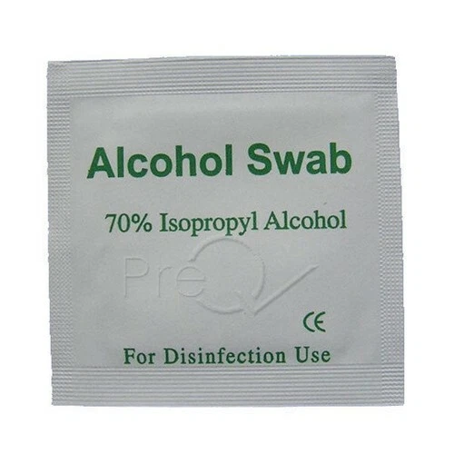 Alcohol Pre-Injection Swabs ISOPROPYL NHS Quality Wipes Tattoo Injection etc - Image 1 of 1