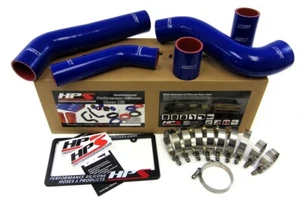 HPS Blue EVO 10 Silicone Intercooler Turbo Hose Kit OEM Replacement 57-1228-BLUE - Picture 1 of 6