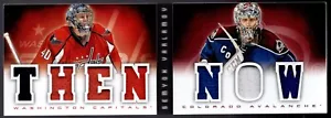 2013-14 Panini Playbook Then and Now Jerseys #TNSVA Semyon Varlamov - Picture 1 of 2