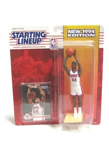 Starting Lineup Action Figure DERRICK COLEMAN New Jersey Nets 1994 NBA Kenner - Picture 1 of 1