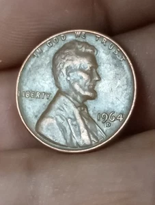 1964-D Lincoln Memorial Cent - Moneta esatta mostrata, ottime condizioni - Foto 1 di 3