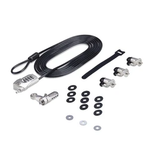 Startech.Com Laptop / Desktop And Peripheral Lock Kit With 3M Cable - Photo 1/1