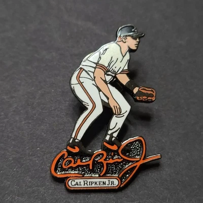 Cal Ripken Jr. MLB Baltimore Orioles Signature Player Lapel-Hat Pin - Image 1 of 3