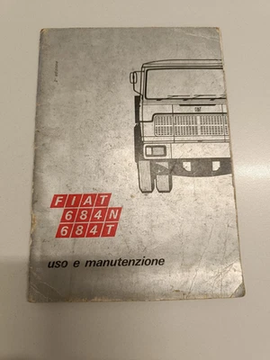 USO MANUTENZIONE FIAT 684N - 684T - Immagine 1 di 3