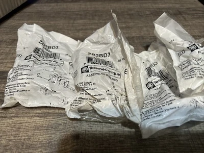 Juego de 4 interruptores eléctricos Square D Telemecanique ZB2BD3 NUEVO Foto 1 de 4