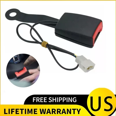 For Toyota Tacoma 95-98 Front Driver Side Seat Black Belt Buckle 7324004040B0 - Image 1 of 4