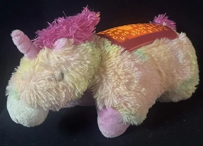 PIllow Pets Dream Lites Rainbow Unicorn Pillow Projector 11" - Image 1 of 4