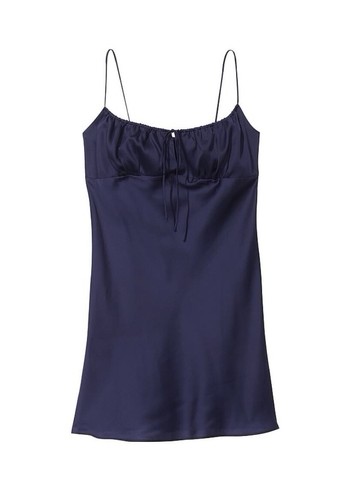UNDERCOVER Abito Victoria's Secret ROSA blu tencel slip comodo sexy mini taglia XS