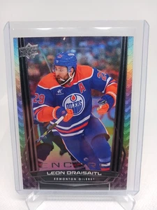 2025-26 UD Series 1 Encore E-37 Leon Draisaitl, Edmonton Oilers - Picture 1 of 2