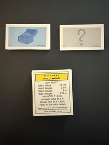 2005 Electronic Monopoly Ersatzteile nur Spielkarten unvollständig - Bild 1 von 6