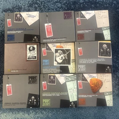 Jerry Garcia Band. Pure Jerry. vols. 1-9. All Extras. Like New. Grateful Dead. - Image 1 of 4