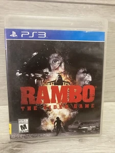 Rambo: The Video Game (PlayStation 3, 2014) PS3 Clean Disc, USA Version Rare🔥🔥 - Bild 1 von 11